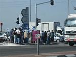 הפגנות וחסימת צמתים 8.11.09