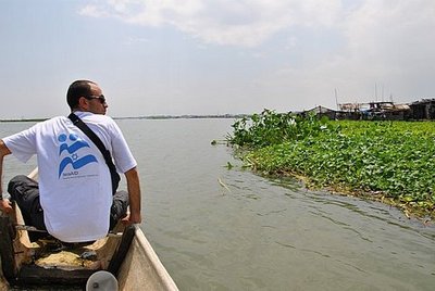 Team on its way in flooded region.jpg